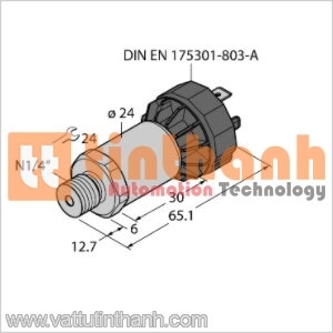 PT3000PSIG-2003-U1-DA91 - Bộ chuyển đổi áp suất - Turck TT