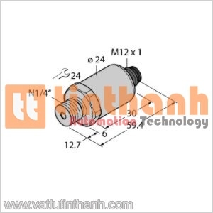 PT300PSIG-2003-I2-H1141/X - Bộ chuyển đổi áp suất - Turck TT