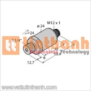 PT300PSIV-2003-IX-H1143 - Bộ chuyển đổi áp suất - Turck TT