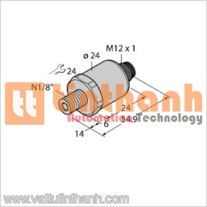 PT30PSIG-1014-I2-H1141 - Bộ chuyển đổi áp suất - Turck TT