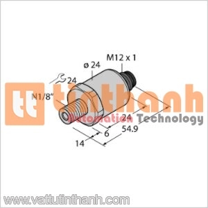 PT30PSIG-2014-I2-H1141 - Bộ chuyển đổi áp suất - Turck TT