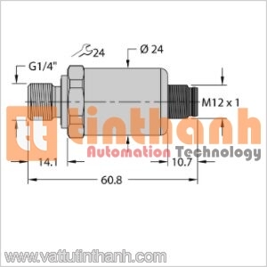 PT400R-2104-I2-H1141 - Bộ chuyển đổi áp suất - Turck TT