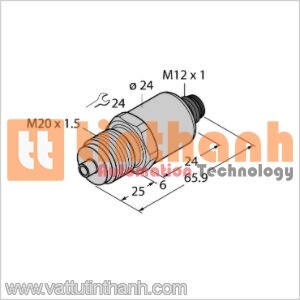 PT40R-1020-I2-H1143 - Bộ chuyển đổi áp suất - Turck TT