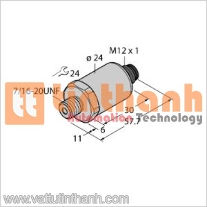 PT5000PSIG-2005-U1-H1141 - Bộ chuyển đổi áp suất - Turck TT