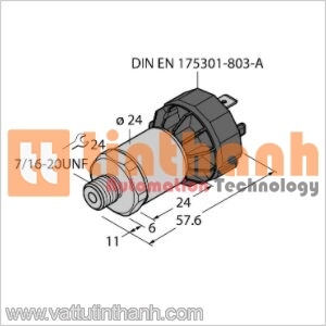 PT500PSIG-1005-U1-DA91 - Bộ chuyển đổi áp suất - Turck TT