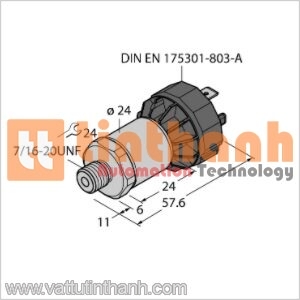 PT500PSIG-1005-U1-DA91/X - Bộ chuyển đổi áp suất - Turck TT