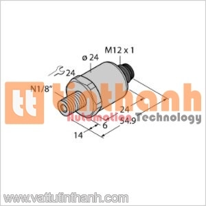 PT500PSIG-1014-I2-H1141/X - Bộ chuyển đổi áp suất - Turck TT