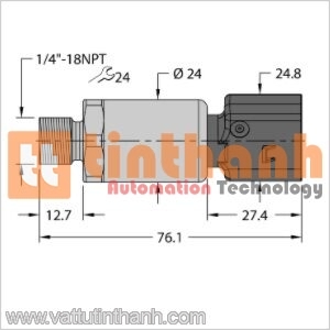 PT600R-2103-I2-KO28A2 - Bộ chuyển đổi áp suất - Turck TT