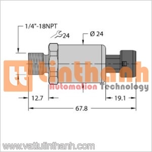 PT600R-2103-I2-MP11 - Bộ chuyển đổi áp suất - Turck TT