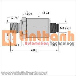 PT600R-2104-I2-H1141 - Bộ chuyển đổi áp suất - Turck TT