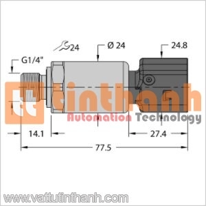 PT600R-2104-I2-KO28A2 - Bộ chuyển đổi áp suất - Turck TT