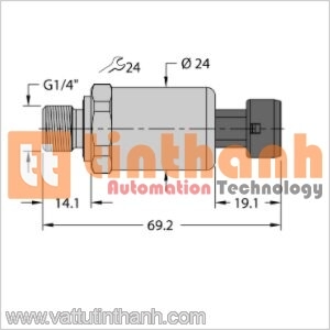 PT600R-2104-I2-MP11 - Bộ chuyển đổi áp suất - Turck TT