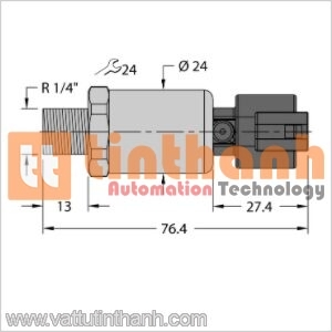 PT600R-2110-I2-DT043P - Bộ chuyển đổi áp suất - Turck TT