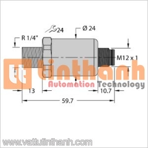 PT600R-2110-I2-H1143 - Bộ chuyển đổi áp suất - Turck TT