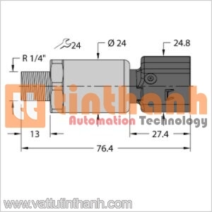 PT600R-2110-I2-KO28A2 - Bộ chuyển đổi áp suất - Turck TT