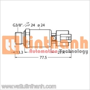 PT600R-2149-I2-DT043P - Bộ chuyển đổi áp suất - Turck TT