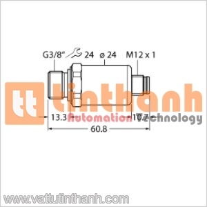 PT600R-2149-I2-H1143 - Bộ chuyển đổi áp suất - Turck TT