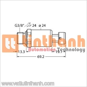 PT600R-2149-I2-MP11 - Bộ chuyển đổi áp suất - Turck TT