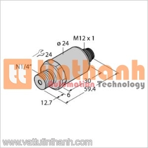 PT60PSIG-2003-I2-H1143 - Bộ chuyển đổi áp suất - Turck TT