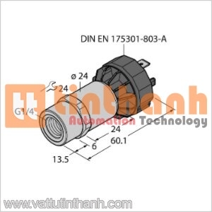 PT60R-1001-I2-DA91 - Bộ chuyển đổi áp suất - Turck TT