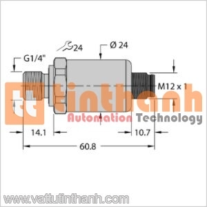 PT60R-2104-I2-H1141 - Bộ chuyển đổi áp suất - Turck TT