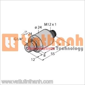 PT6R-1004-I2-H1141 - Bộ chuyển đổi áp suất - Turck TT