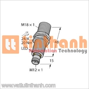 RU100U-M18M-AP8X2-H1151 - Cảm biến siêu âm - Turck TT