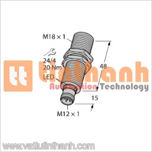 RU40L-M18M-UP8X2-H1151 - Cảm biến siêu âm - Turck TT