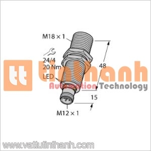RU40U-M18M-AP8X2-H1151 - Cảm biến siêu âm - Turck TT