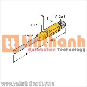 TTM-206.35A-CF-LIUPN-H1140-L050 - Cảm biến nhiệt độ - Turck TT