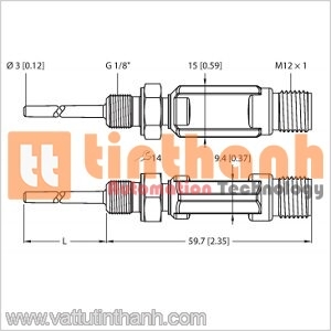 TTM100C-103A-G1/8-LI6-H1140-L013-50/100C - Cảm biến nhiệt độ - Turck TT