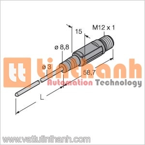 TTM150C-203A-CF-LI6-H1140-L100 - Cảm biến nhiệt độ - Turck TT