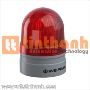260.120.60 - Đèn tín hiệu Mini Ø62mm Flashing Red WERMA