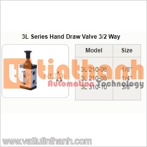 3L 210-06 - Van hand draw 3L 3/2 way 1/8" - STNC TT