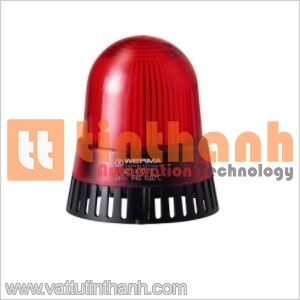 420.110.67 - Còi báo LED Buzze 89mm 92dB Red WERMA