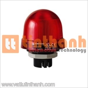 816.100.55 - Đèn tín hiệu LED 75mm Red IP65 WERMA