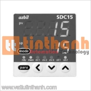 C15TR0TA00D0 - Bộ điều khiển kỹ thuật số SDC15 Azbil (Yamatake)