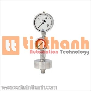 DMS34 - Đồng hồ đo áp suất loại màng ngăn - Wika TT