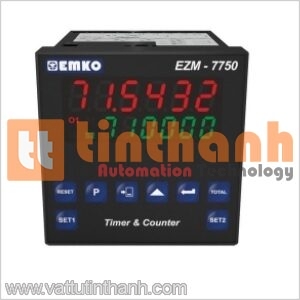 EZM-7750 - Bộ đếm và hẹn giờ có thể lập trình - Emko TT