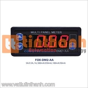 FOX-DM2-DV - Đồng hồ đo đa năng 5VA 0-50°C - Conotec TT