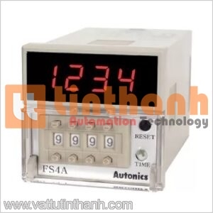 FS4-1P4 - Bộ đếm - Counter đồng hồ cơ 4 số 48x48mm Autonics