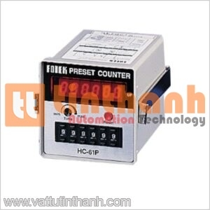 HC-61P - Counter - Bộ đếm 110/220 VAC 72 x 72mm - Fotek TT