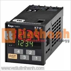 KT-V4S - Bộ định thời gian Digital KT hiển thị 4 chữ số Koyo