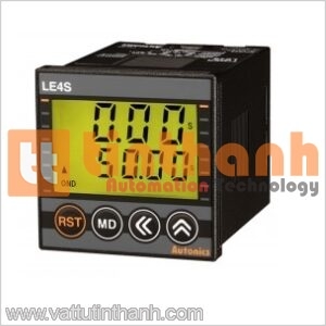 LE4S - Bộ định thời - Timer LCD Relay 48x48mm Autonics