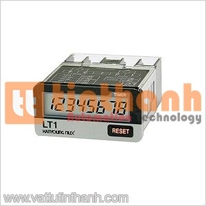 LT1-F - Bộ định thời LT1 hiển thị LCD 8 số Hanyoung Nux