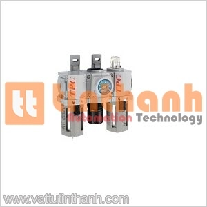 PC2-01DG - Bộ lọc khí  Ren 1/8'' (9.6) - TPC TT