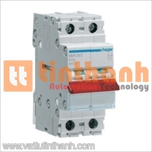 SBR240 - Cầu dao cách ly (Isolating Switches) 2P 40A Hager