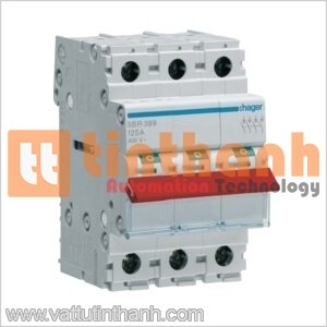 SBR340 - Cầu dao cách ly (Isolating Switches) 3P 40A Hager