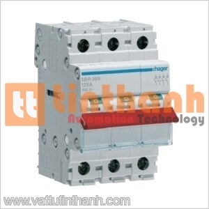 SBR364 - Cầu dao cách ly (Isolating Switches) 3P 63A Hager