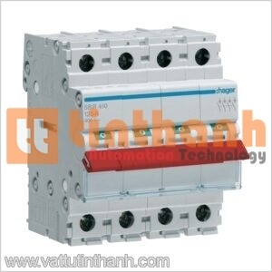 SBR463 - Cầu dao cách ly (Isolating Switches) 4P 63A Hager
